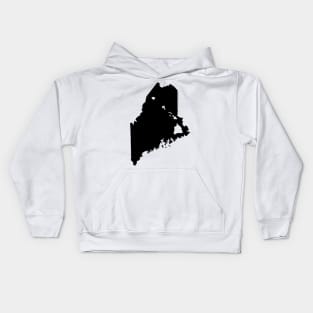 Maine and Hawai'i Roots by Hawaii Nei All Day Kids Hoodie